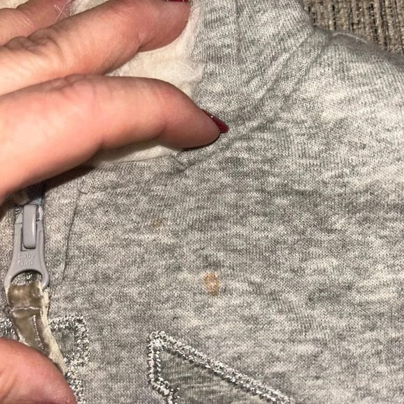 😍BabyGap sweat jacket size 3T - Picture 3 of 7